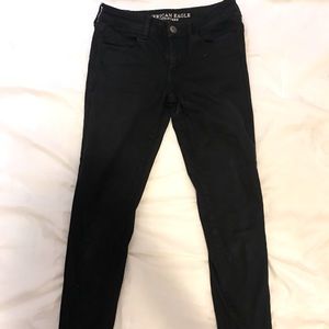 Black skinny jeans size 4
